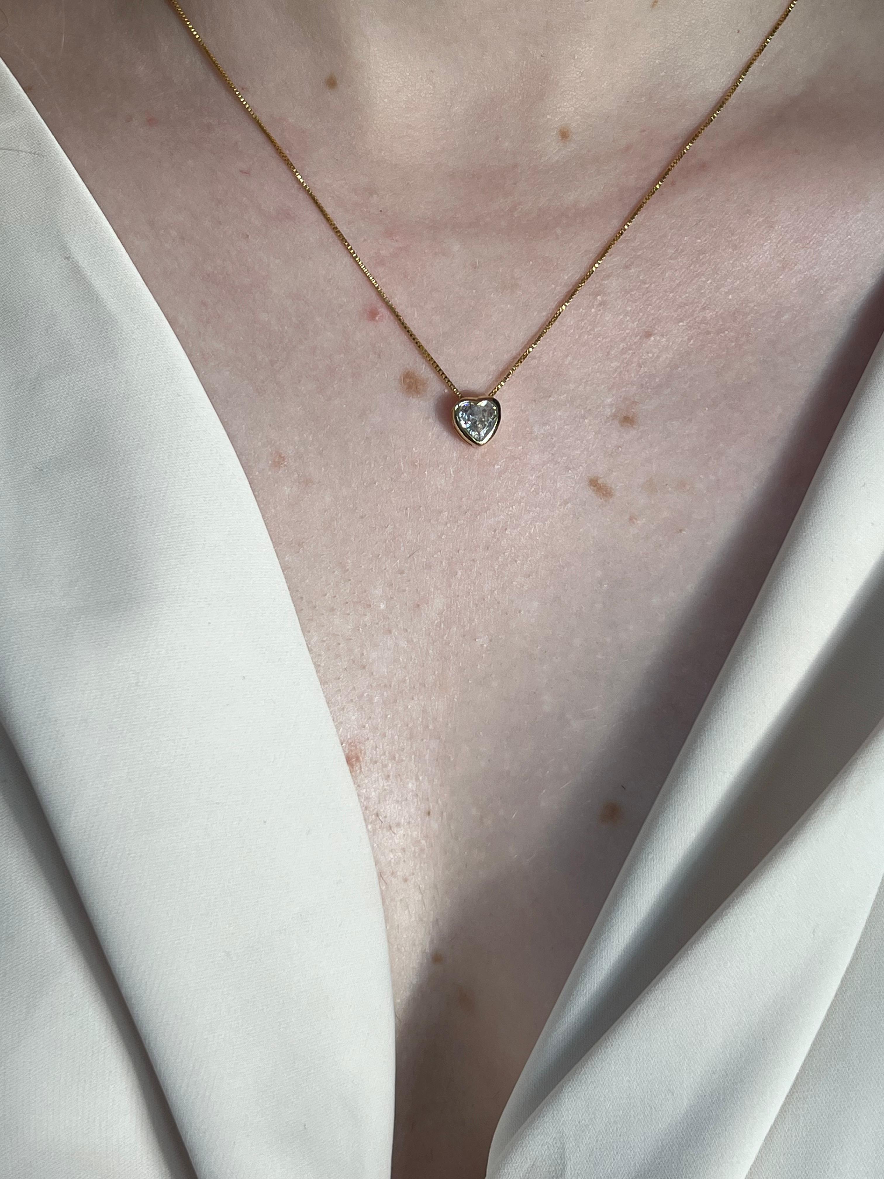 Cordão Amour - Banhado em Ouro 18K