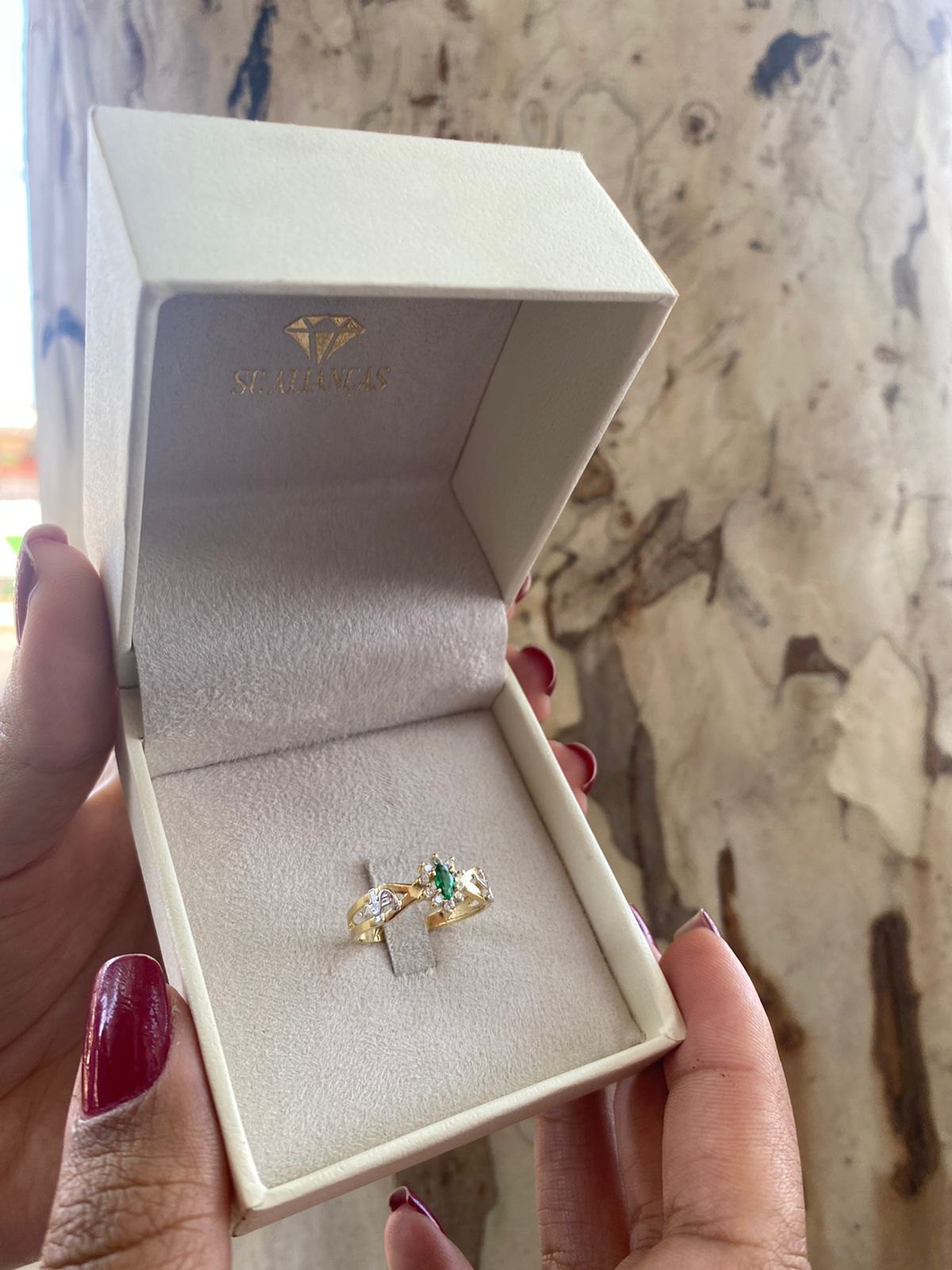 ANEL VIRTUS FORMATURA MEDICINA EM OURO 18K