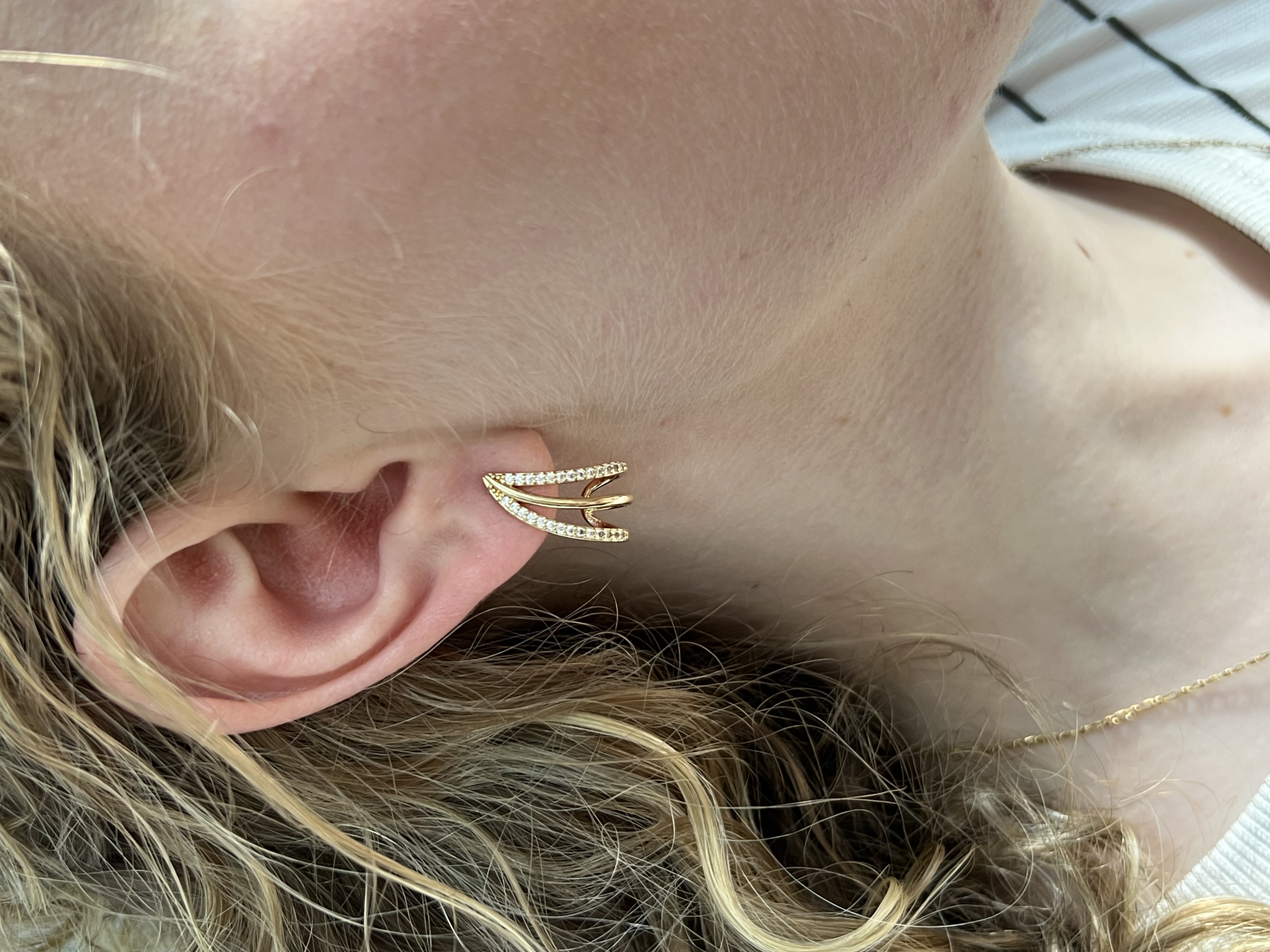 Brinco Encanto Banhando em Ouro 18K