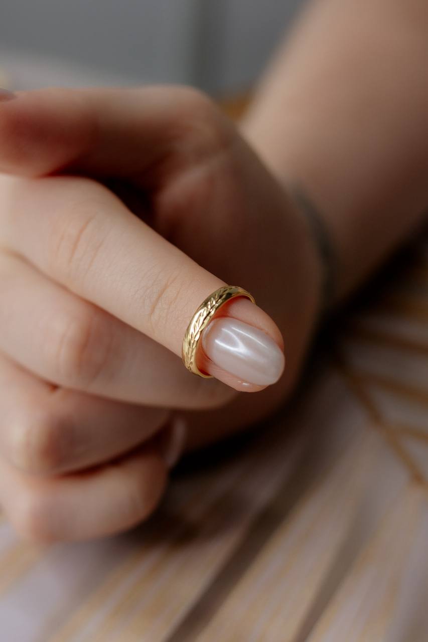 Alianças de Casamento Nature 3mm - Ouro 18K