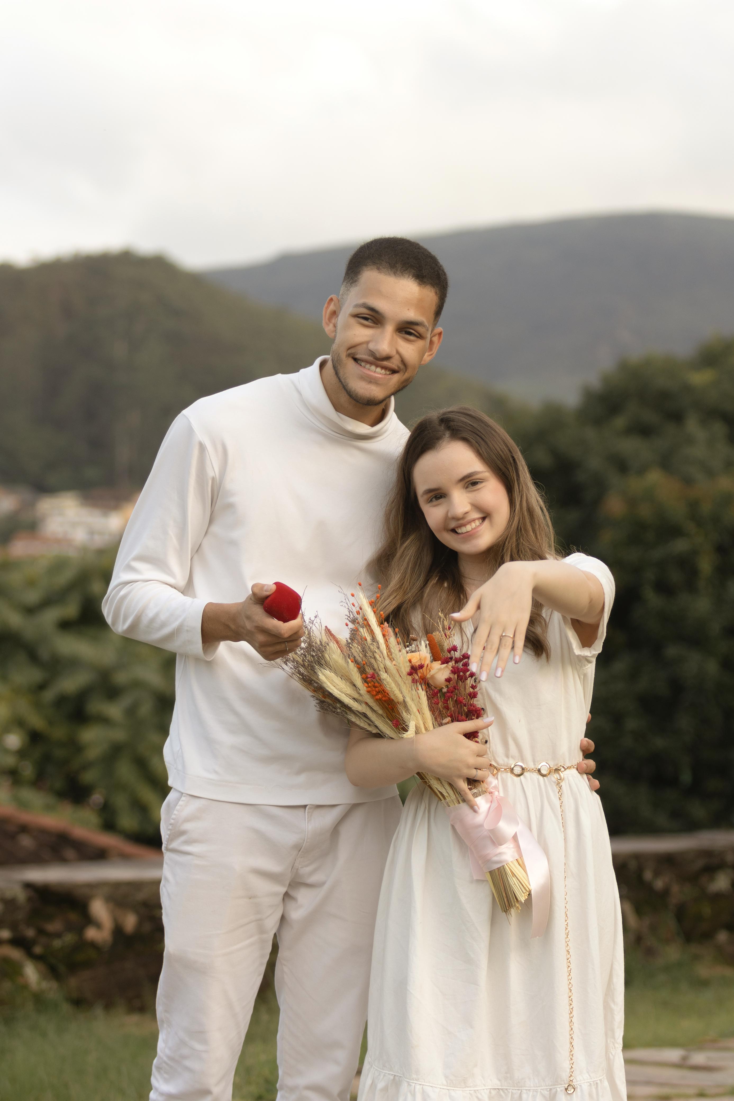 Julia Izabelly e Pedro Zalton